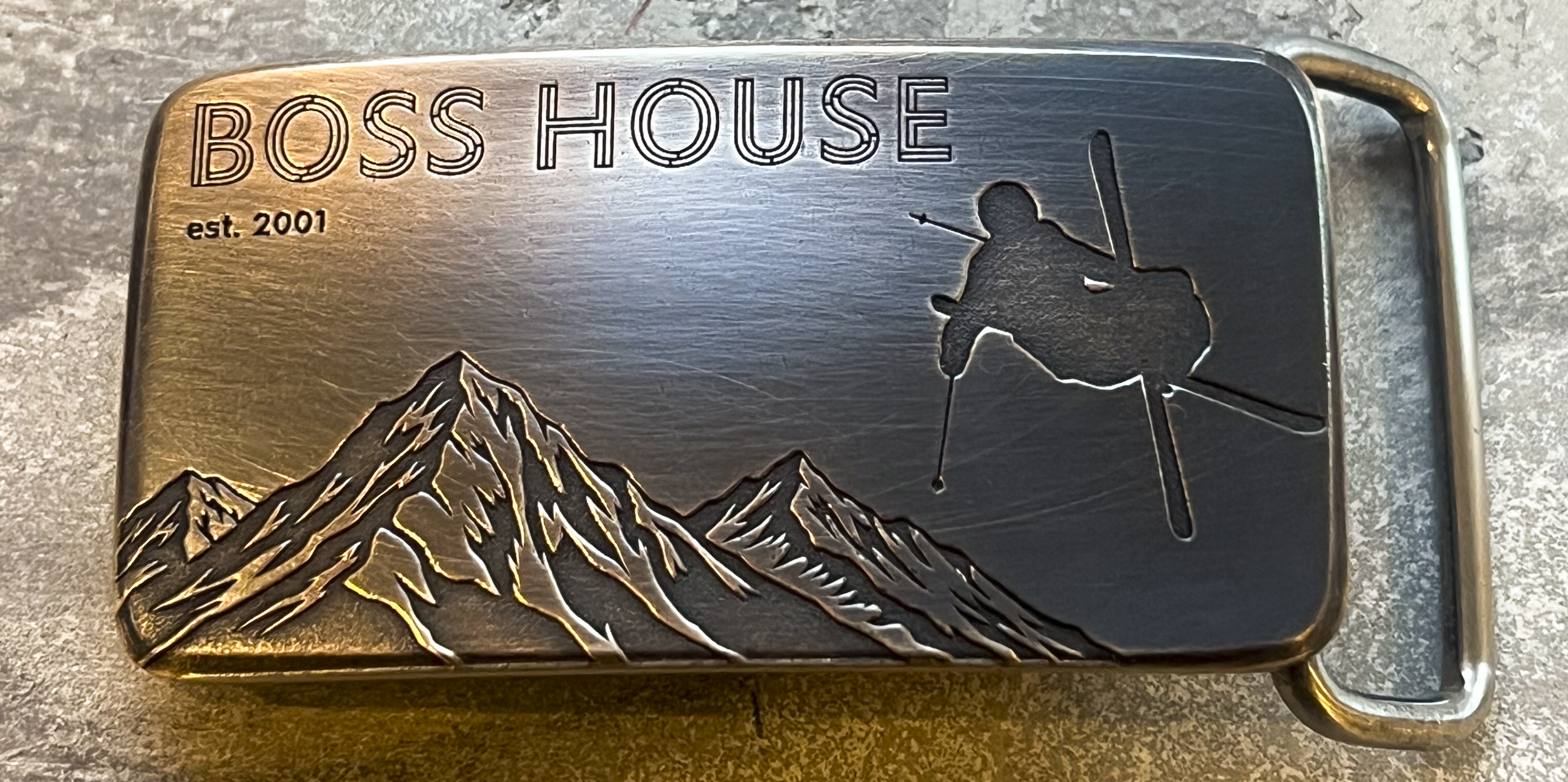 How We Designed the 25th Anniversary Annual Ski Trip Buckle for BossHouse