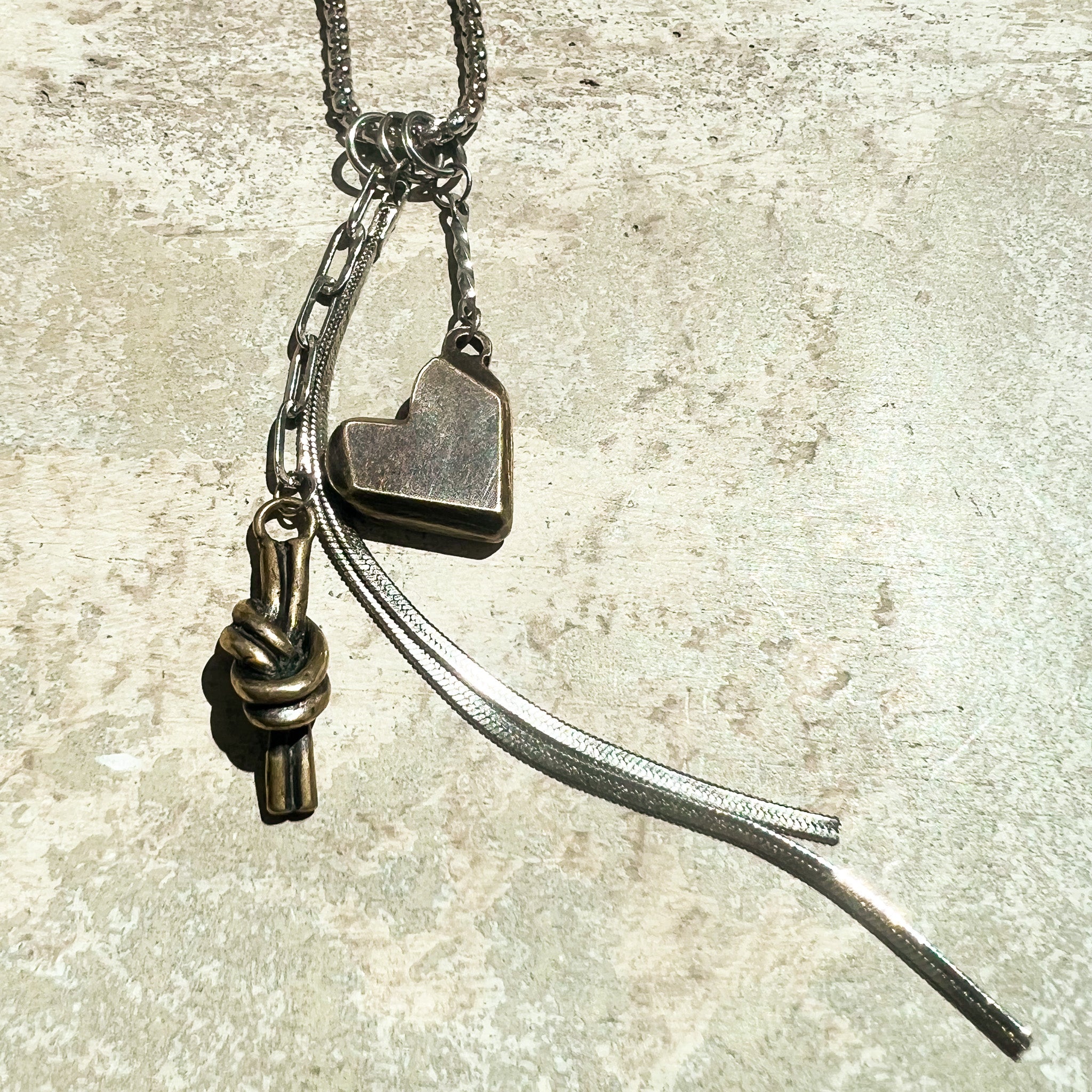 Bronze Personalized Charm Necklace – 8th Anniversary Gift for Her