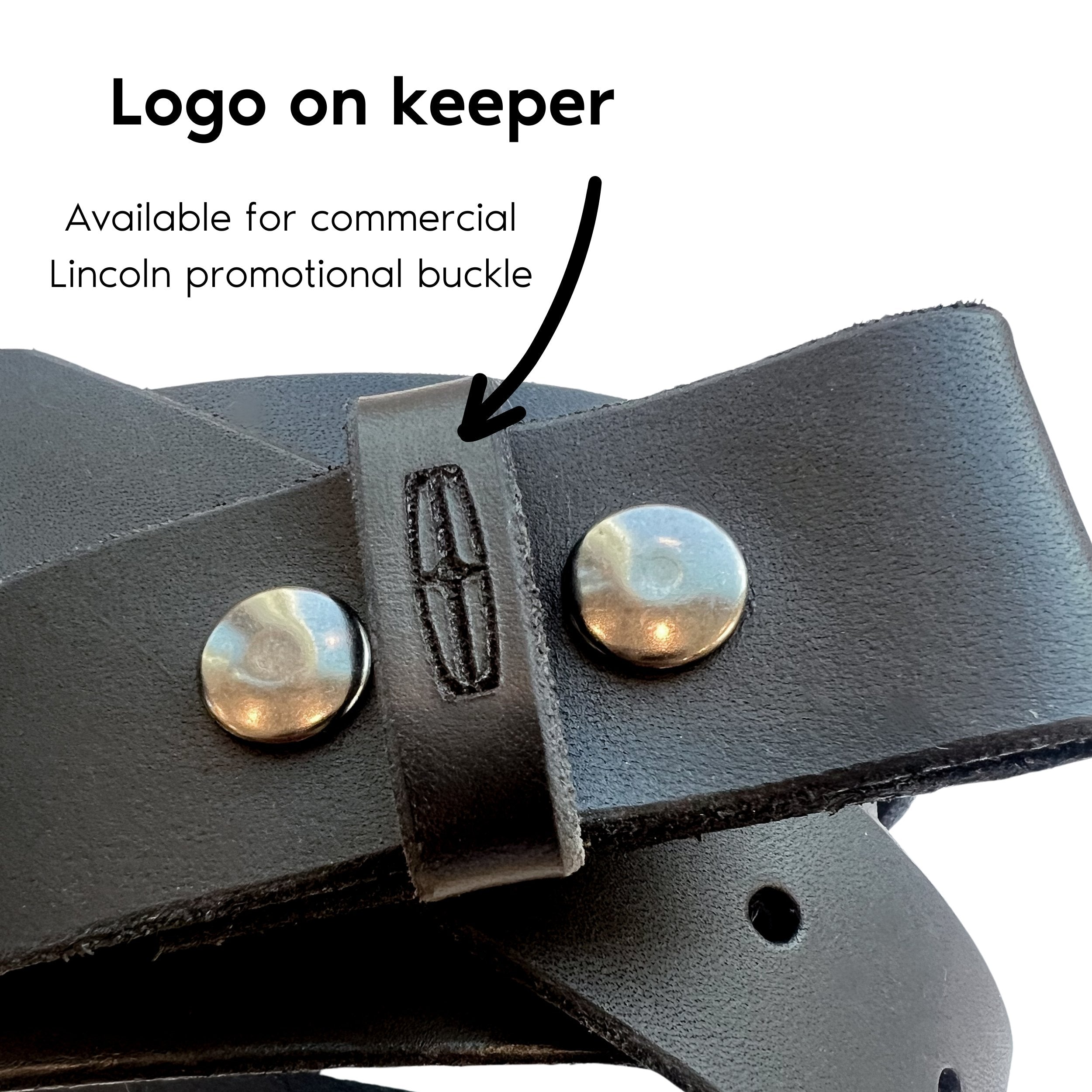 Narrow Black Leather Snap Belt - Steel Toe Studios