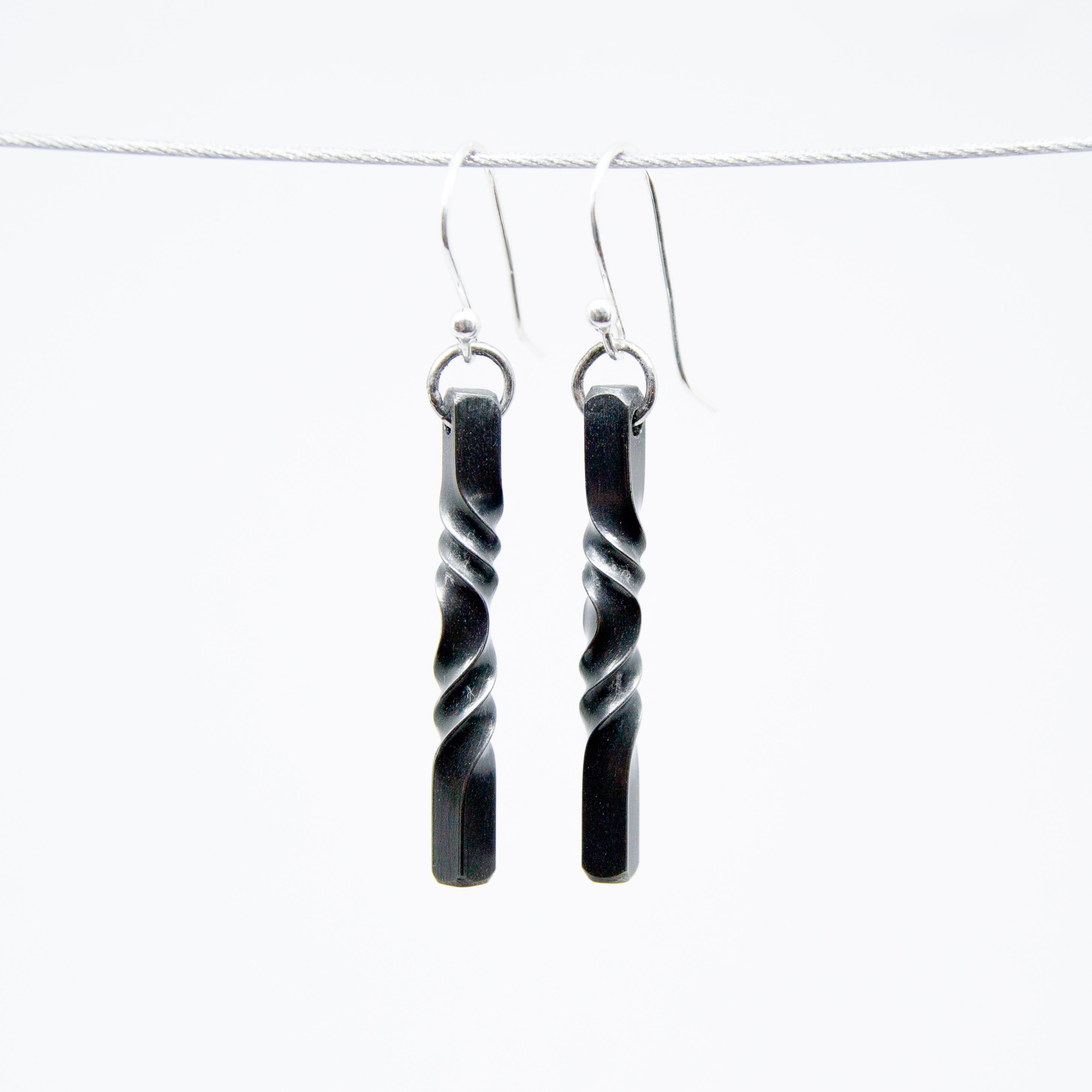 Iron Twist Earrings