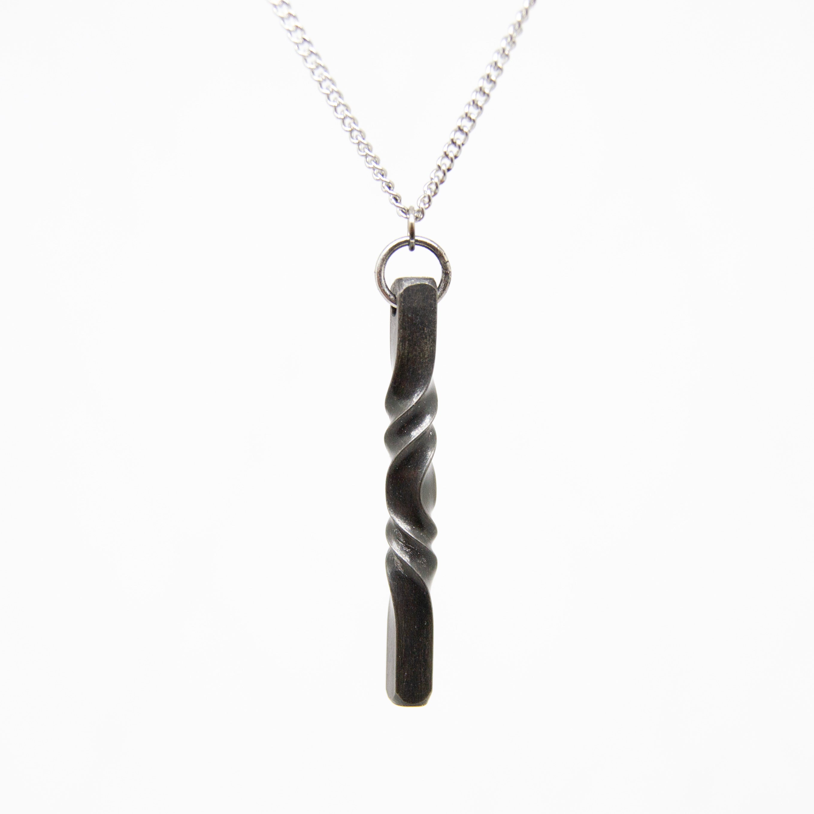 Iron Twist Pendant