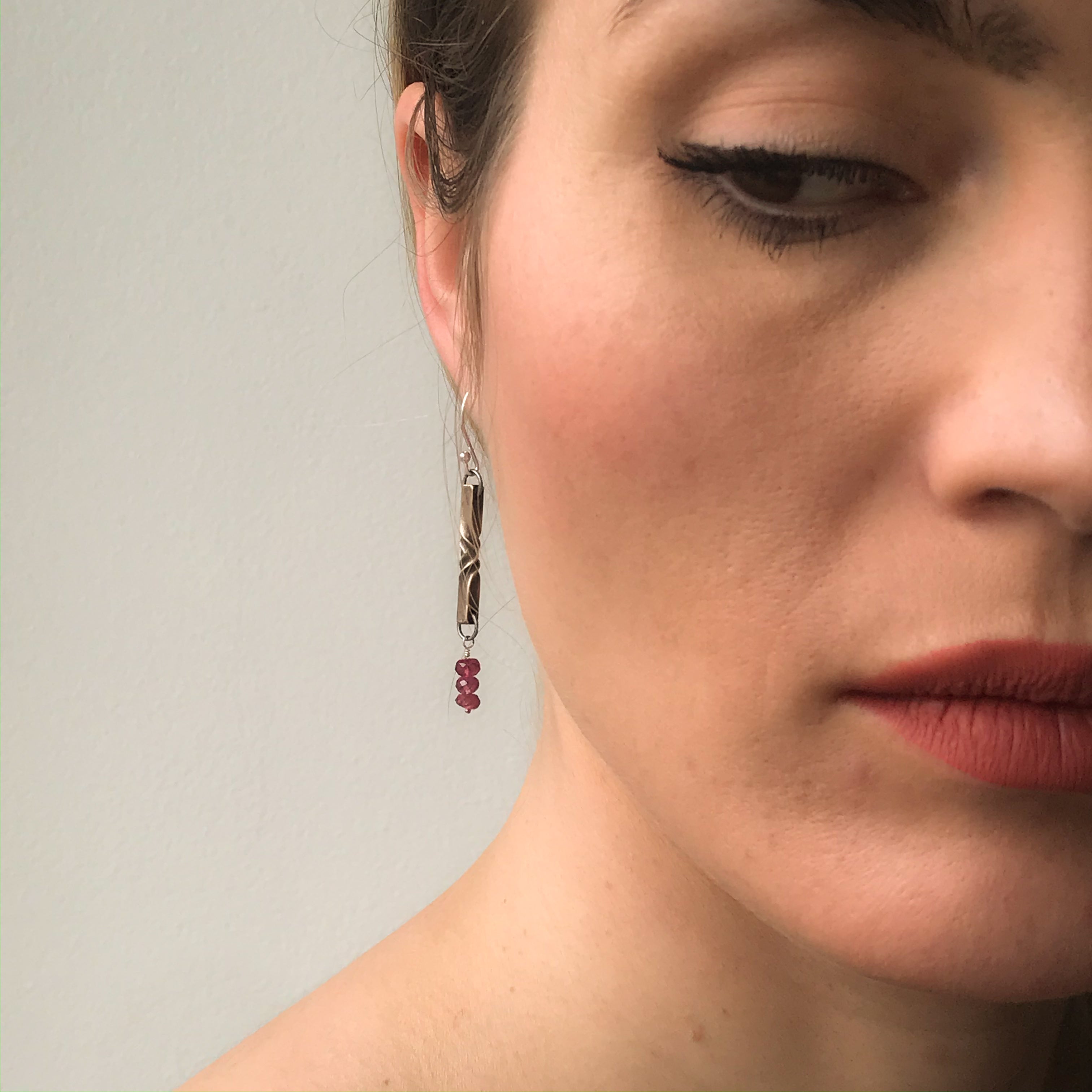 Bronze Blossom Earrings