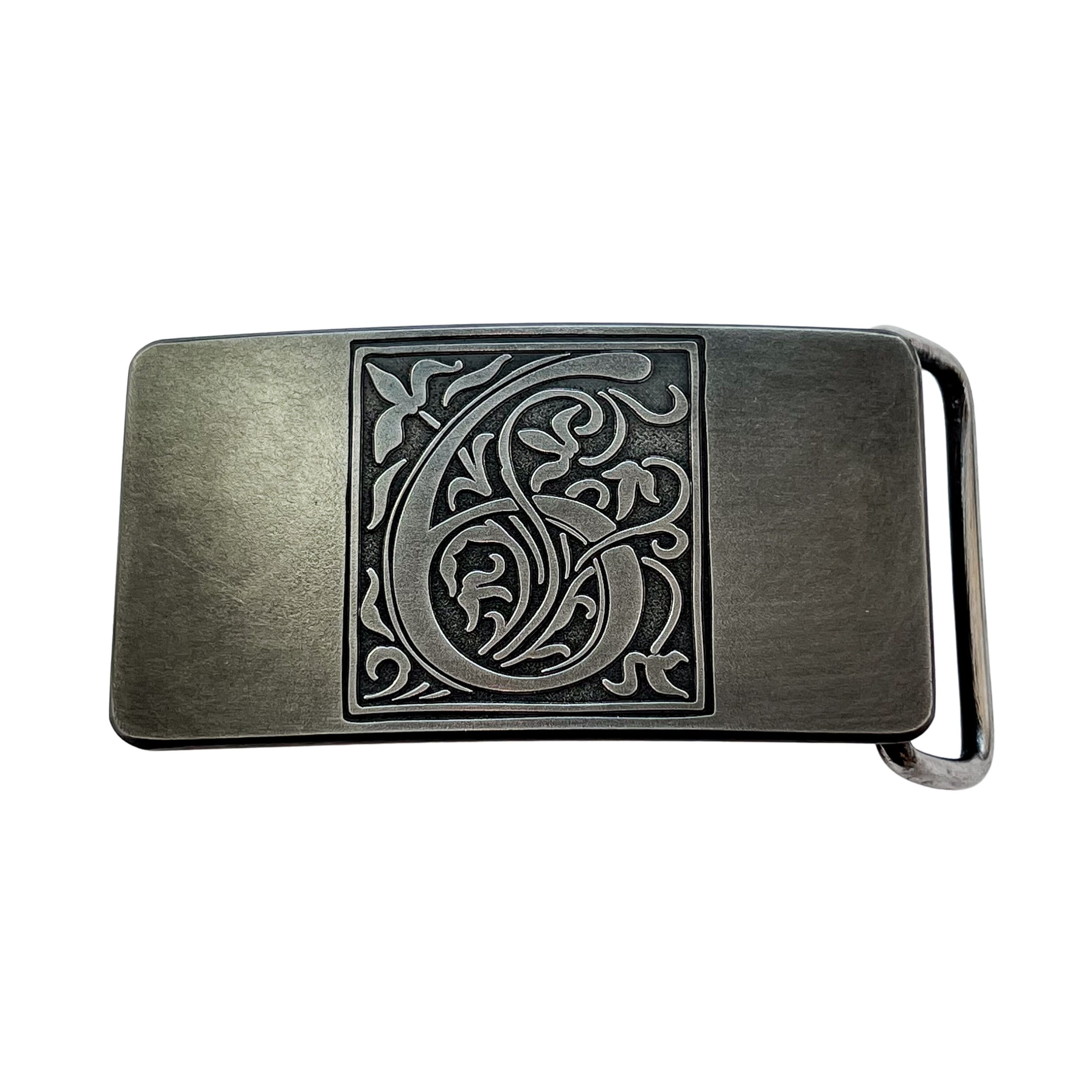 Flora no.6 Iron Belt Buckle - Steel Toe Studios