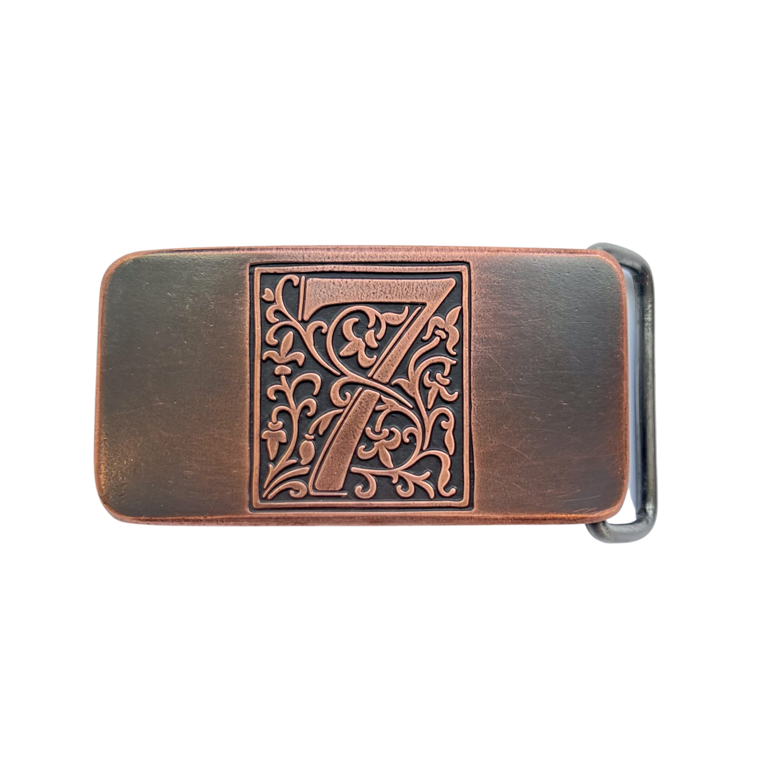 Flora no.7 Copper Belt Buckle - Steel Toe Studios