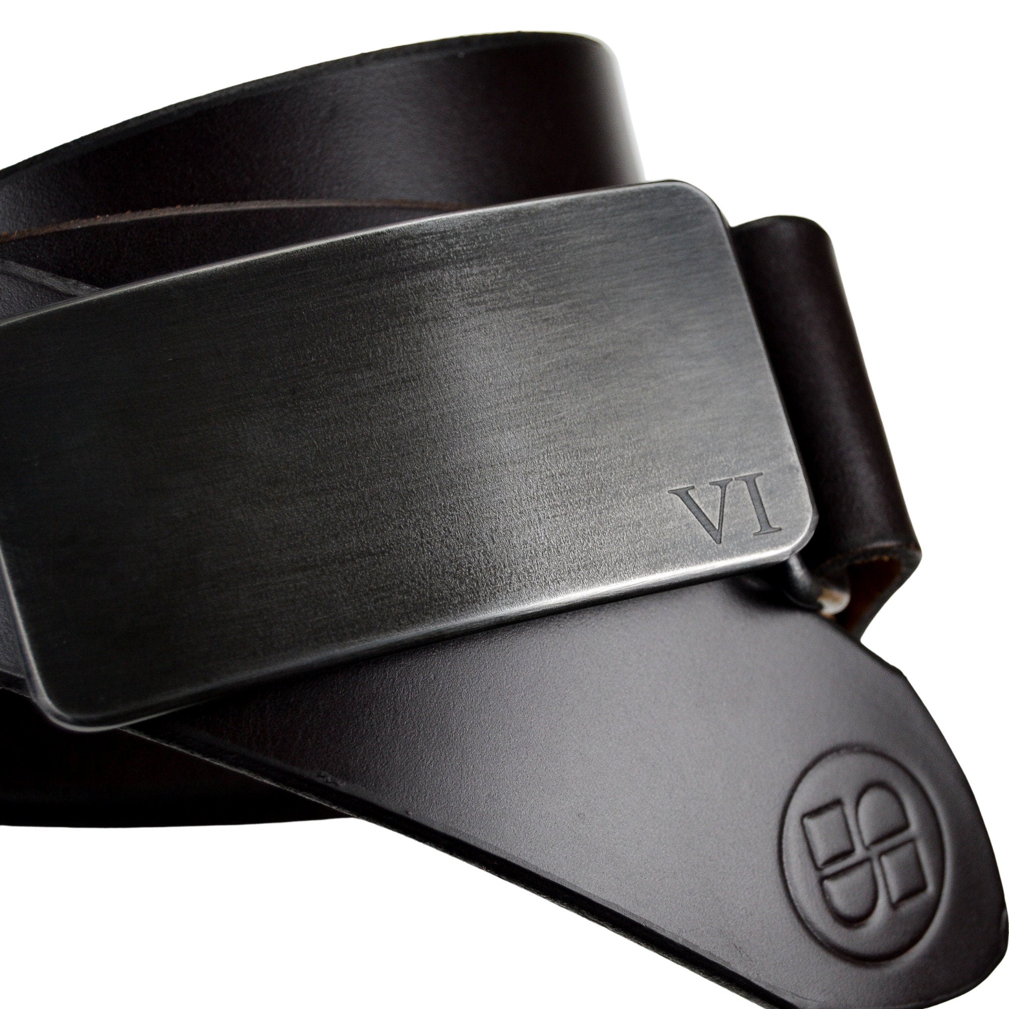 personalized handmade iron belt buckle for dad, blacksmith made buckle, roman numerals buckle, birthday or anniversary belt buckle