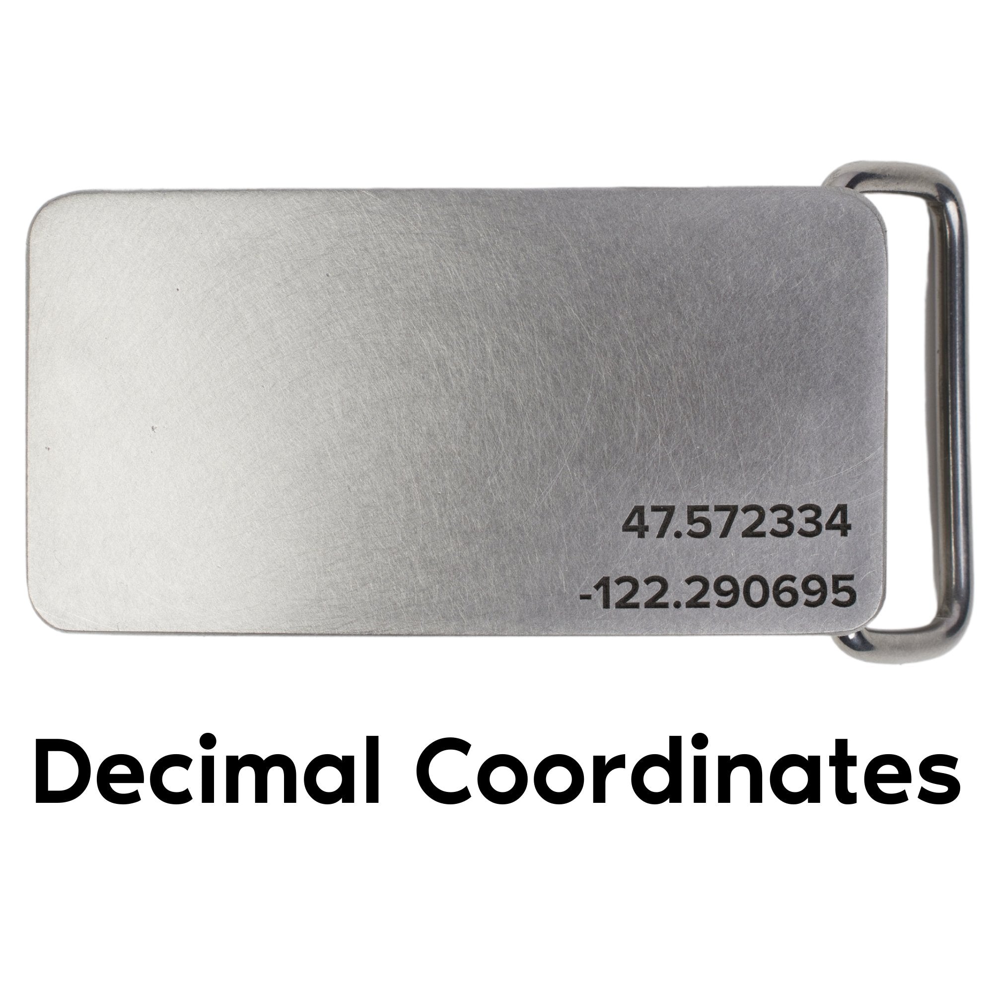 Stainless Steel Custom Belt Buckle - Steel Toe Studios