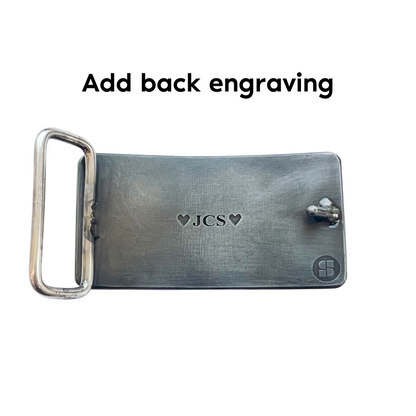 Flora no.11 Stainless Steel Belt Buckle