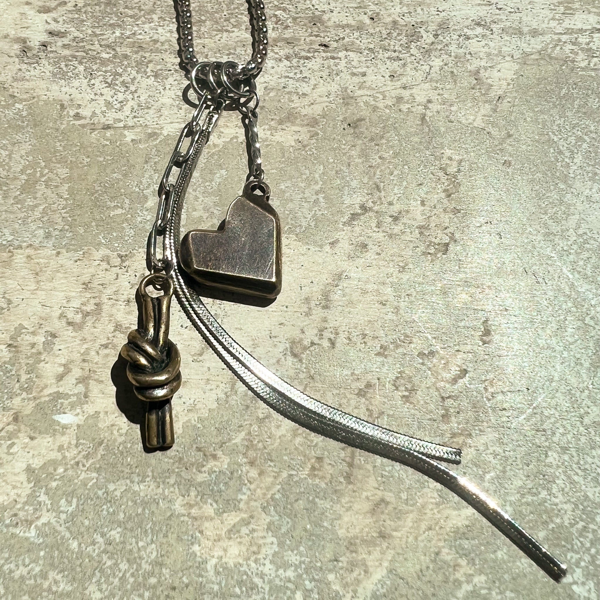 Bronze Personalized Charm Necklace – 19th Anniversary Gift for Her
