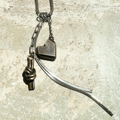 Bronze Personalized Charm Necklace – 8th Anniversary Gift for Her