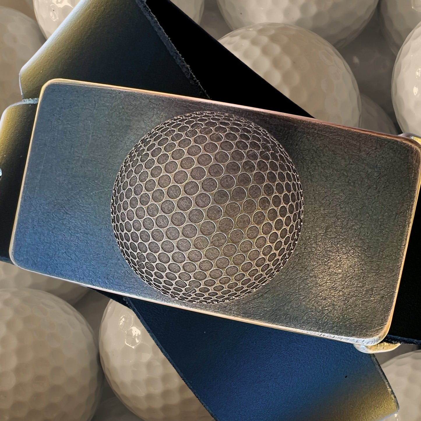 Bronze or Stainless Steel Golf Belt Buckle - Steel Toe Studios
