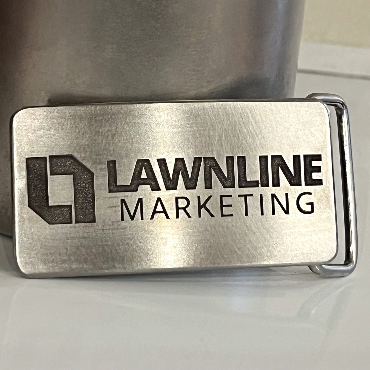 Custom Logo Belt Buckle – Steel Toe Studios
