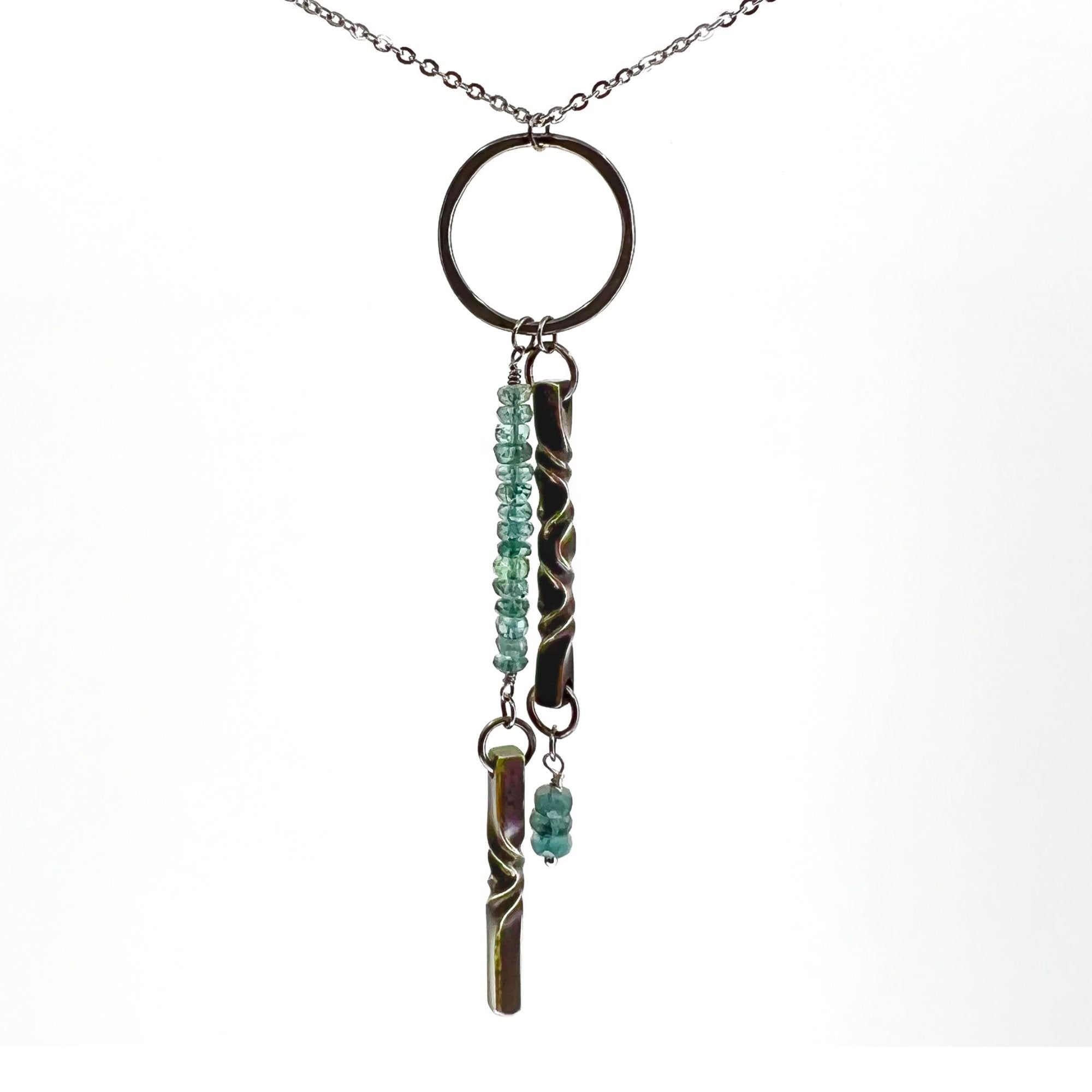 Bronze Path Grandidierite Necklace