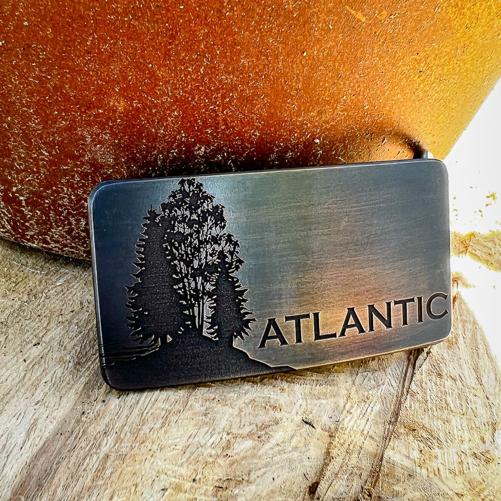 Custom Logo Belt Buckle – Steel Toe Studios