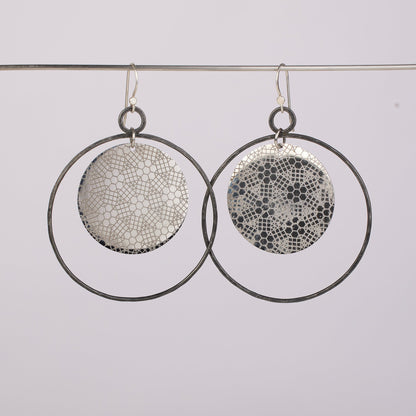 Geo Flora Earrings - Steel Toe Studios