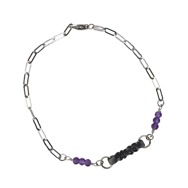 Women's Amethyst & Black Onyx Recovery Bracelet – Deep Sea Gypsy