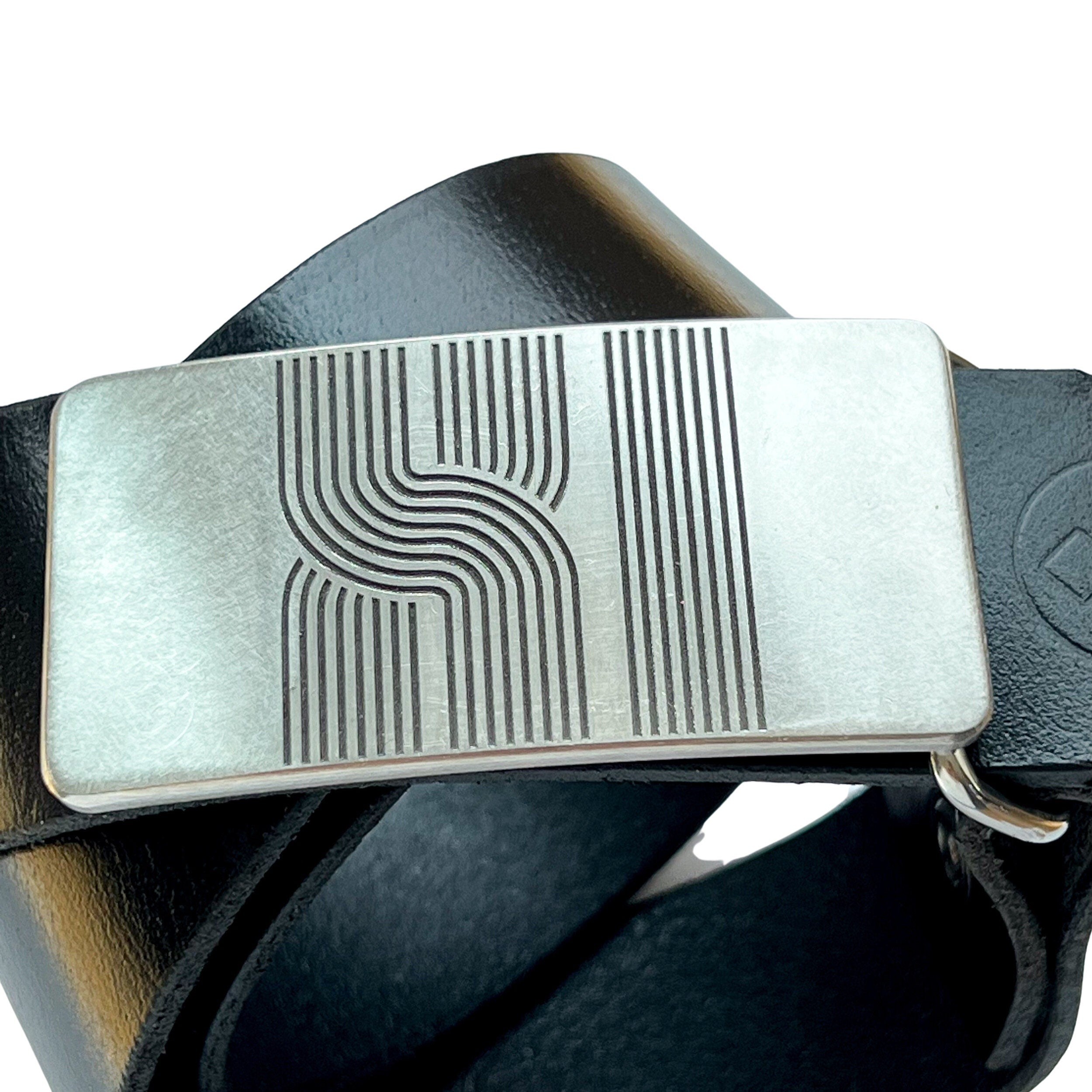 Tracks Roman Numeral 11 Stainless Steel Belt Buckle - Steel Toe Studios