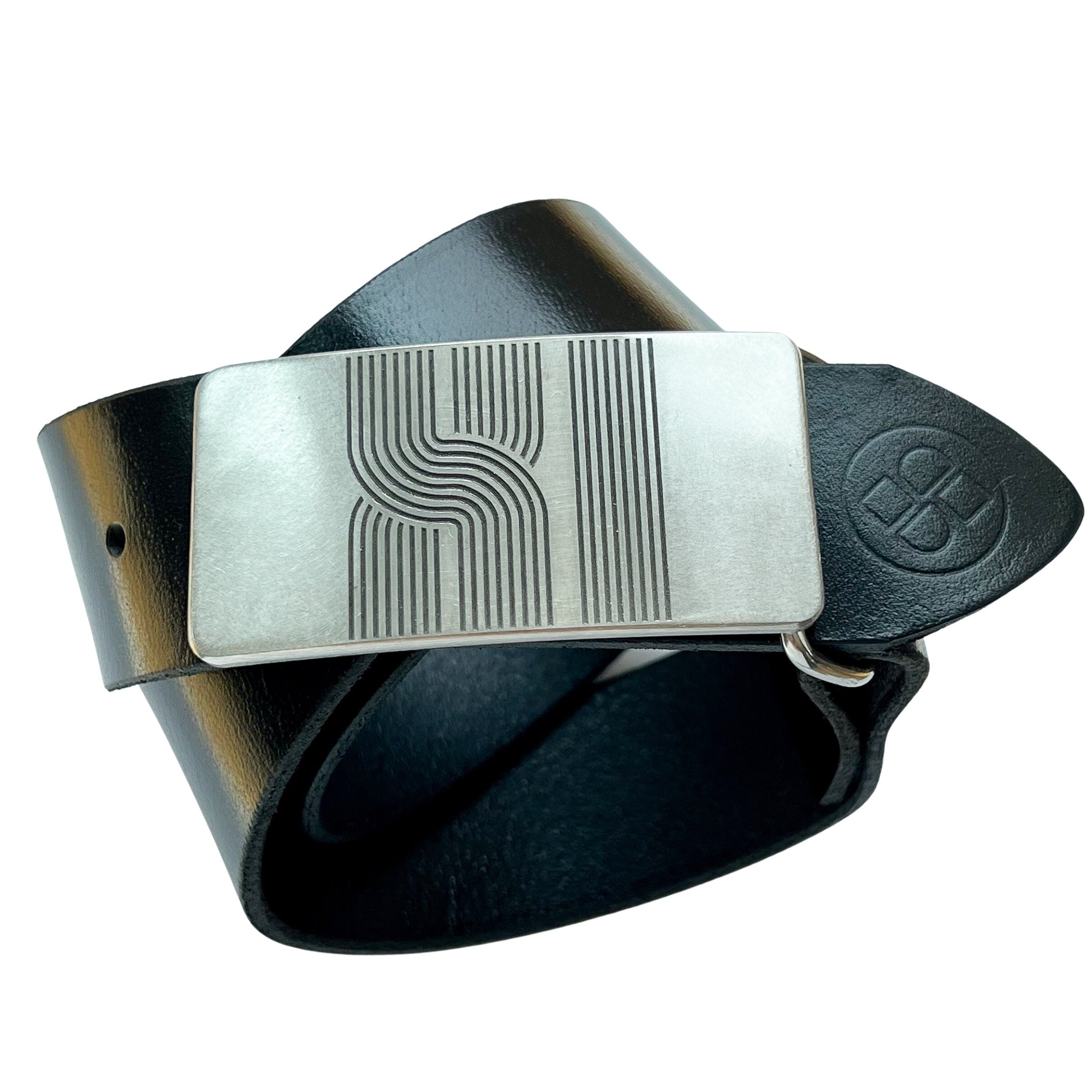 Tracks Roman Numeral 11 Stainless Steel Belt Buckle - Steel Toe Studios